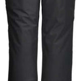 Killtec Ladies Insulated Pant With Belt - Black insulated ski pants with a black belt and silver buckle.