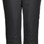 Killtec Ladies Insulated Pant With Belt - Pair of black insulated pants with a belt and zippered pockets.