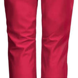 Killtec Women's Jilia Soft Shell Pant - A pair of women's pants with a black waistband and two zippered pockets on either side, featuring a subtle pattern of thin white stripes.