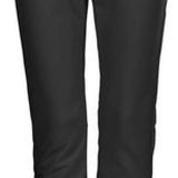 Killtec Women's Jilia Soft Shell Pants 2024 - Black pants with a subtle pattern of small, dark gray dots on the upper thigh area.