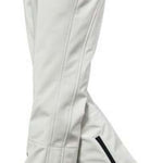Killtec Women's Jilia Soft Shell Pants 2024 - White pants with black belt and zipper on back pocket.
