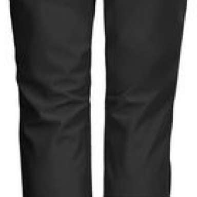Killtec Ladies Jilia Softshell Pant 2022 - A pair of black softshell pants with a subtle pattern and zippered pockets.