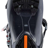 Lange LX 120 HV Ski Boots 2024 - Black ski boots with silver buckles and straps.