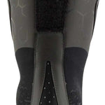 Lange Shadow 120 LV Ski Boots 2024 - Black ski boots with a textured pattern on the tongue and heel.