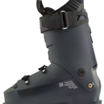 Lange Shadow 120 MV Ski Boots 2024 - Black ski boots with a sleek, modern design and silver buckles.