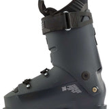 Lange Shadow 120 MV Ski Boots 2024 - Black ski boots with a sleek, modern design and silver buckles.
