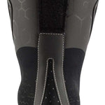 Lange Shadow 120 MV Ski Boots 2024 - Black ski boots with a textured pattern on the tongue and heel.