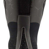 Lange Shadow 120 MV Ski Boots 2024 - Black ski boots with a textured pattern on the tongue and heel.