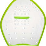 TYR Catalyst Stroke Training Paddles - White paddles with a textured grip on the handles and a smooth, flat surface for the blade.