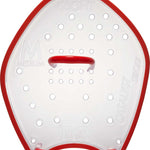 TYR Catalyst Stroke Training Paddles - Red paddles with a textured grip on the handle and a flat, wide blade.