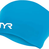 TYR Long Hair Wrinkle-Free Silicone Adult Swim Cap
