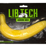 Lib Tech - Banana-shaped yellow wax with a smooth, glossy finish.