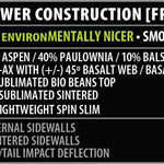 Lib Tech Golden Orca Snowboard 2025 - A snowboard with a yellow and black color scheme, featuring a distinctive "Golden Orca" graphic on its top side.