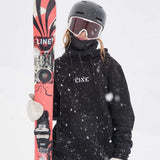 Line Women's Honey Bee Flat Ski 2022-2023 - A pink and black ski with a bee design on top.