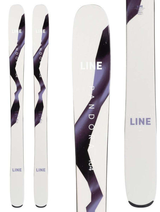LINE Ladies Pandora 104 Flat Ski 2021-2022