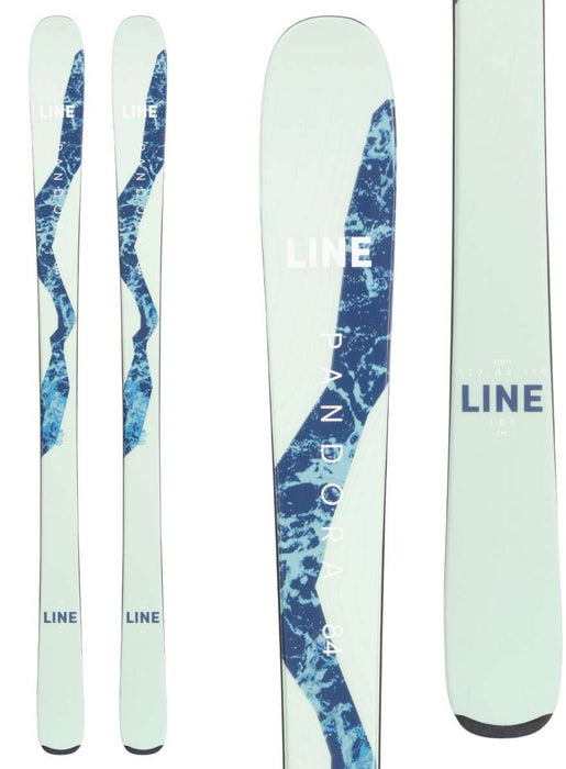 LINE Ladies Pandora 84 Flat Ski 2021-2022