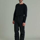 Liquid Express Insulated Pants - Black snow pants with zippered pockets, adjustable waistband and cuffs.