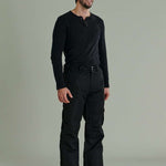 Liquid Express Insulated Pants - Black insulated pants with a zippered ankle pocket and adjustable waistband.