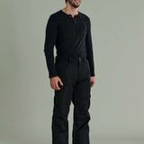 Liquid Express Insulated Pants - Black insulated pants with a zippered ankle pocket and adjustable waistband.
