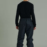 Liquid Express Insulated Pants - Black insulated ski pants with zippered pockets and adjustable cuffs.