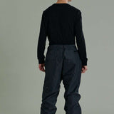 Liquid Express Insulated Pants - Black insulated ski pants with zippered pockets and adjustable cuffs.