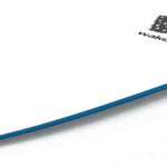 Liquid Force Wake Foamie Micro Mal - White foam board with a black fin on top.