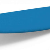 Liquid Force Wake Foamie Micro Mal - A blue foam surfboard with a black fin on its underside.