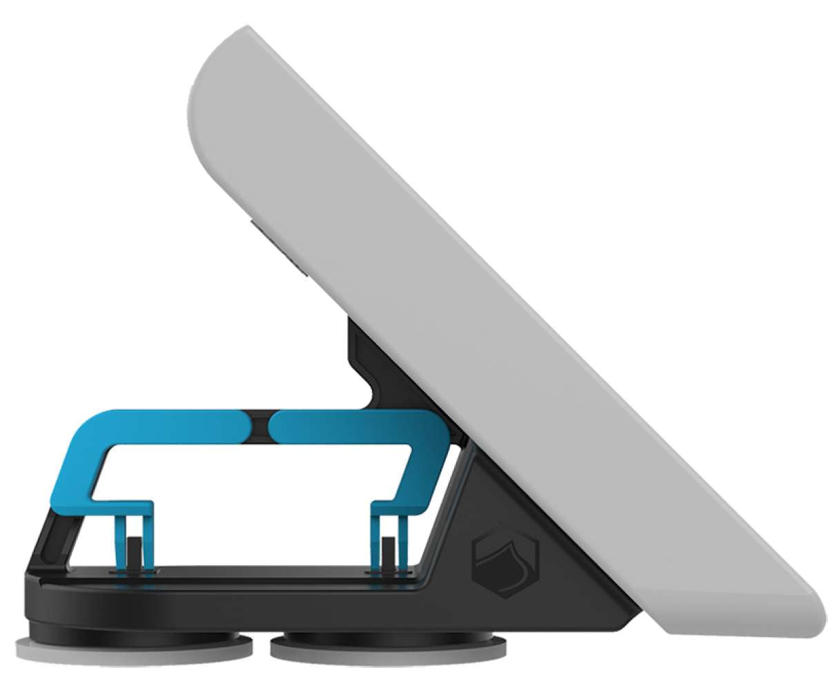 Liquid Force Wakesurf Edge Pro 2 2023 - A gray wakesurf board with a white logo on its side.