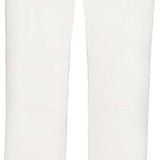 Luhta Ladies Jero Insulated Pant 2022-2023 - White insulated ski pants with a black logo on the left thigh and two zippered pockets at the waist.