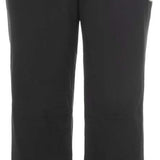 Luhta Ladies Joenpolvi Pant 2022-2023 - Black ski pants with a white logo on the left leg and silver zippers.