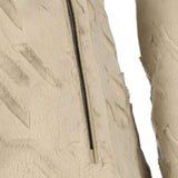 Luhta Ladies Luosu Full Zip Midlayer - A cream-colored mid-layer jacket with a zipper down the front and two zippered pockets on either side.