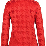 Luhta Ladies Luosu Full Zip Midlayer 2022-2023 - A women's full-zip mid-layer jacket in a solid black color with zippered pockets and a high collar.