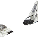 Marker Griffon 13 ID Ski Bindings 2024 - White bindings with silver hardware and black plastic accents.