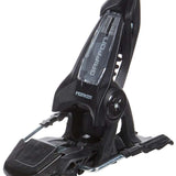 Marker Griffon 13 ID Ski Bindings 2024 - Black ski bindings with silver hardware and a clear plastic window on the front.