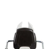 Marker Griffon 13 ID Ski Bindings 2024 - White bindings with black plastic hardware and a silver metal lever.