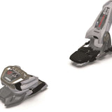 Marker Griffon 13 ID Ski Bindings 2024 - Black bindings with silver hardware and red text on top plate.