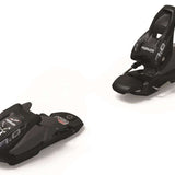 Marker Junior's FDT 7.0 Ski Bindings 2024 - Black bindings with white lettering and silver screws.