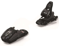 Marker Junior's FDT 7.0 Ski Bindings 2024 - Black bindings with white lettering and silver screws.