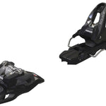 Marker Squire 10 Ski Bindings 2024 - Black bindings with silver hardware and white lettering on top plate.