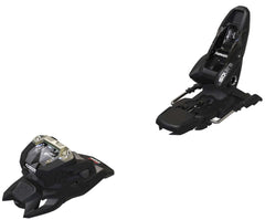 Marker Squire 11 Ski Bindings 2023 - Black bindings with silver hardware and a black plastic base plate.