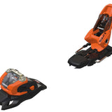 Marker Squire 11 Ski Bindings 2023 - Black bindings with silver screws and a white logo on top.