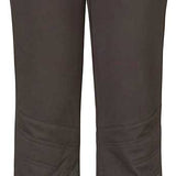 Killtec Junior Girl's Maura Softshell Pants 2019-2020 - Dark-colored softshell pants with a zippered pocket on the back and a pink zipper pull.