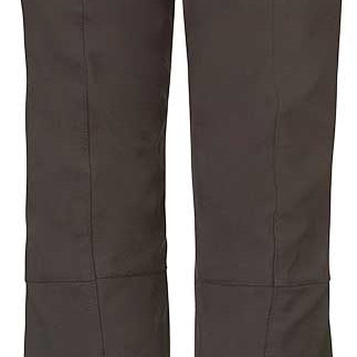 Killtec Junior Girl's Maura Softshell Pants 2019-2020 - Dark-colored softshell pants with a subtle pattern and elastic cuffs at the ankles.