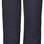 Killtec Junior Girl's Maura Softshell Pants 2019-2020 - Dark blue softshell pants with a zippered pocket on the right thigh and a small zippered pocket on the left hip.