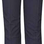 Killtec Junior Girl's Maura Softshell Pants 2019-2020 - Dark-colored softshell pants with a subtle pattern on the lower leg.