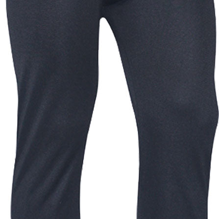 Polarmax Men's Acclimate 2 Double Base Layer Pant Baselayer - A pair of black men's base layer pants with a small white logo on the upper left side.