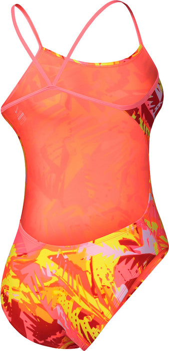 Nike Swim Ladies' Tropic Cut-Out Tank One-Piece Swimsuit