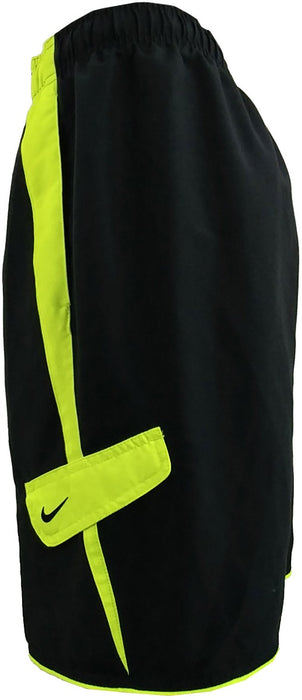 Nike Men's Core 9" Spliced Cargo Swim Shorts