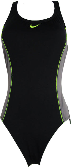 Nike Swim Ladies' Spliced Powerback Colorblock One-Piece Swimsuit