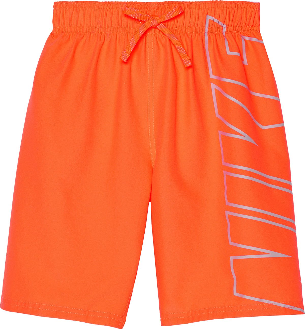 nike orange swim trunks